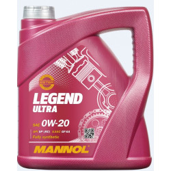 MANNOL 7918 Legend Ultra 0W-20   4 liter