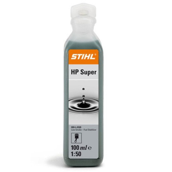 STIHL HP Super kétütemű motorolaj   0,1 liter / zöld /